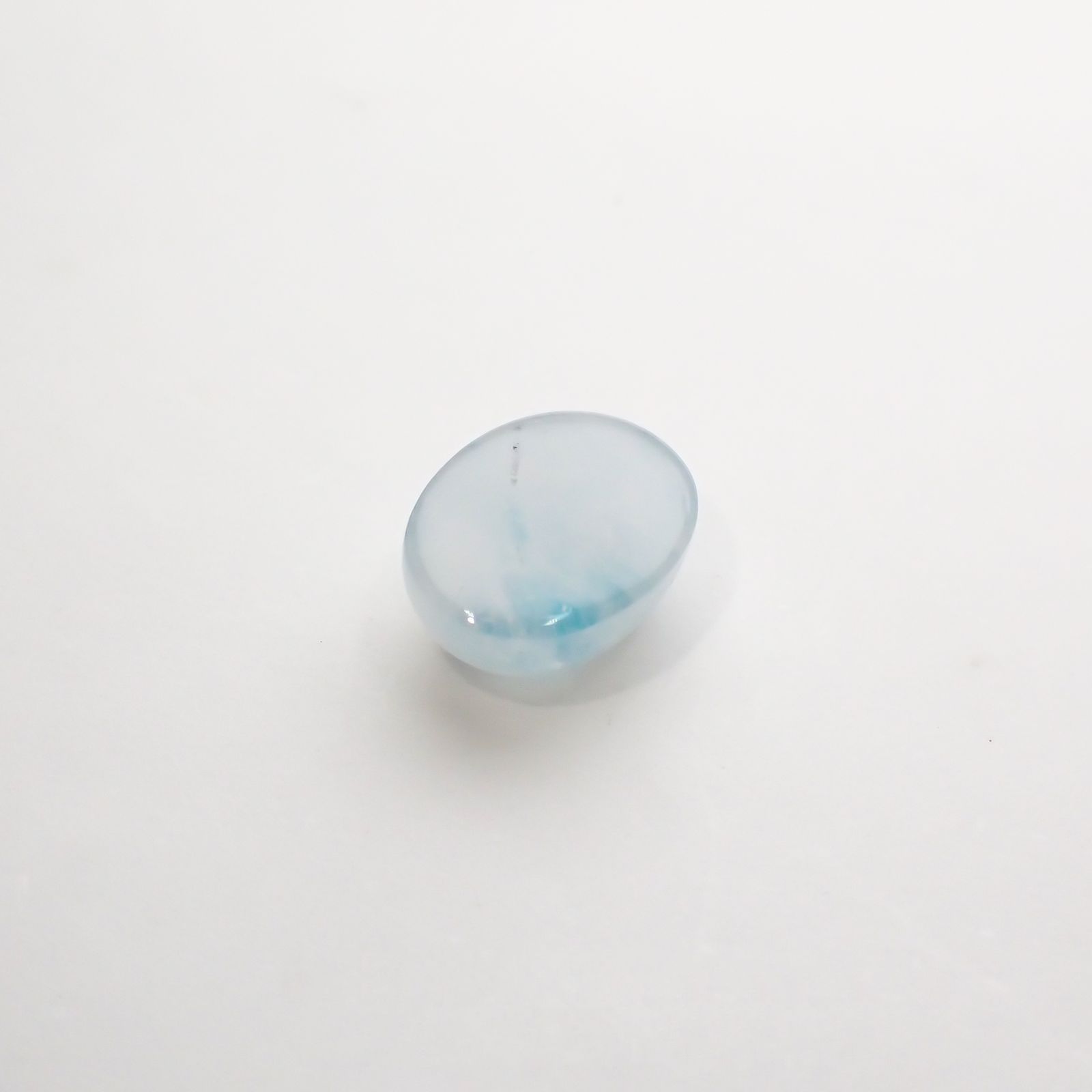 パライバトルマリンインクォーツ(宝石名トルマリンインクォーツ/別名パライバ・トルマリンインクォーツ) ブラジル産 1.46ct 識別済[210712003]8×6.1mm前後
