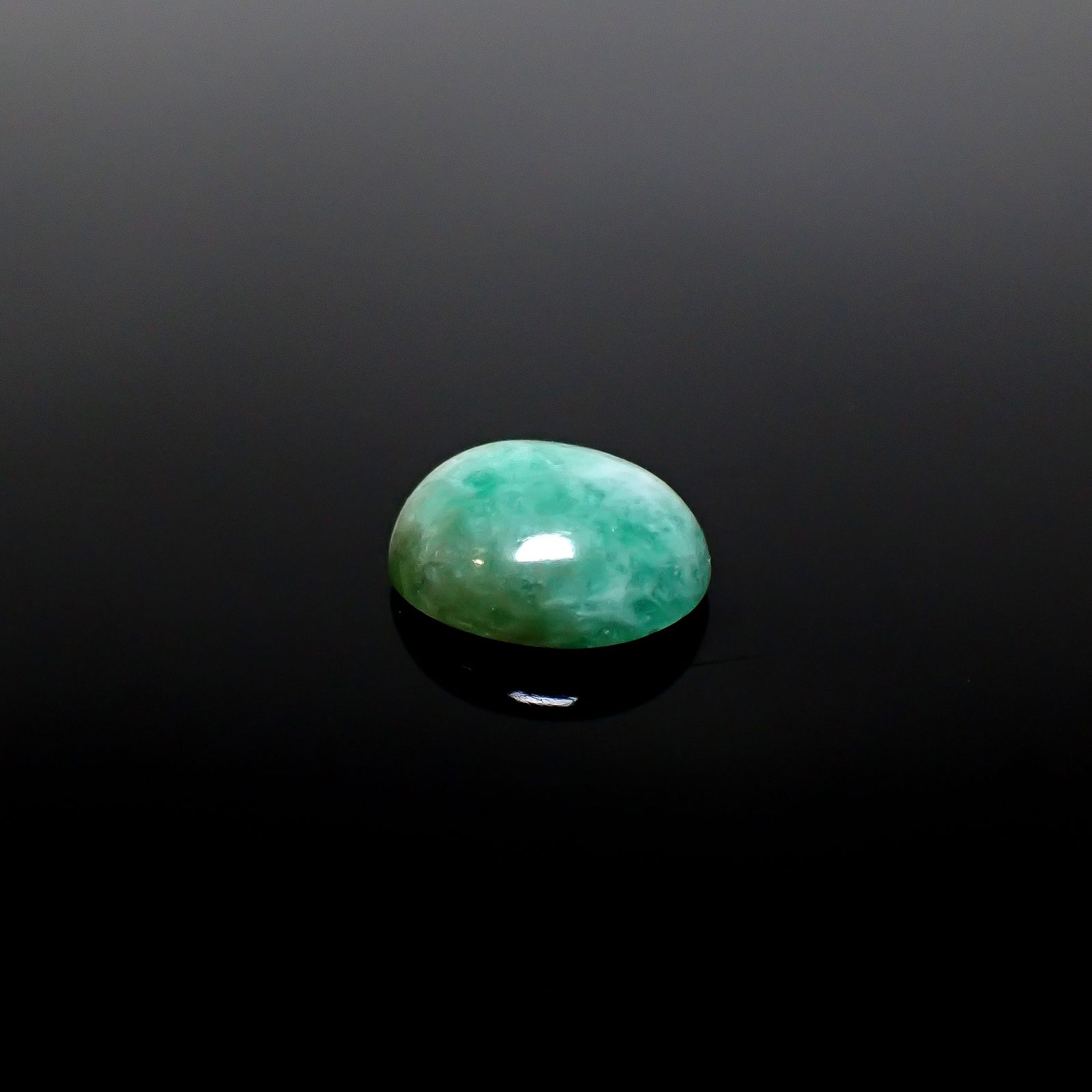マトリックスエメラルド(エメラルドインクォーツ/フェルドスパー) ブラジル産 4.41ct [250430171]12x10.1mm前後