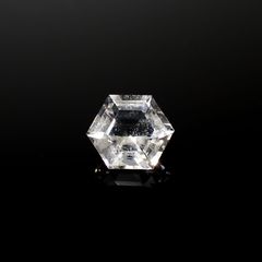 ◇ヘキサゴンカット◇レムリアンシードクリスタル(保証シール付き) ブラジル産 1.15ct [240326840]7x6.8mm前後
