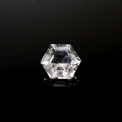 ◇ヘキサゴンカット◇レムリアンシードクリスタル(保証シール付き) ブラジル産 1.15ct [240326840]7x6.8mm前後