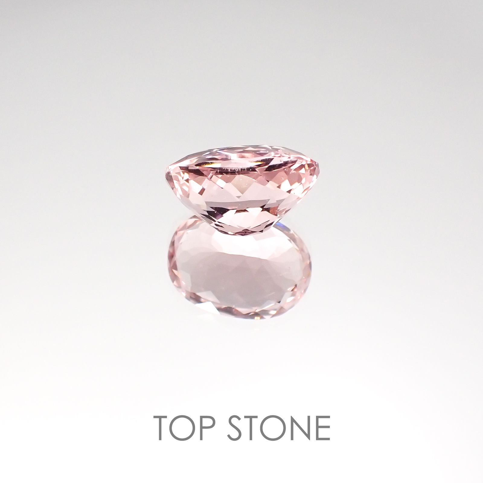 モルガナイト(宝石名モルガナイト) ナイジェリア産 3.038ct ソ付(日独)[20117400]11×8mm前後