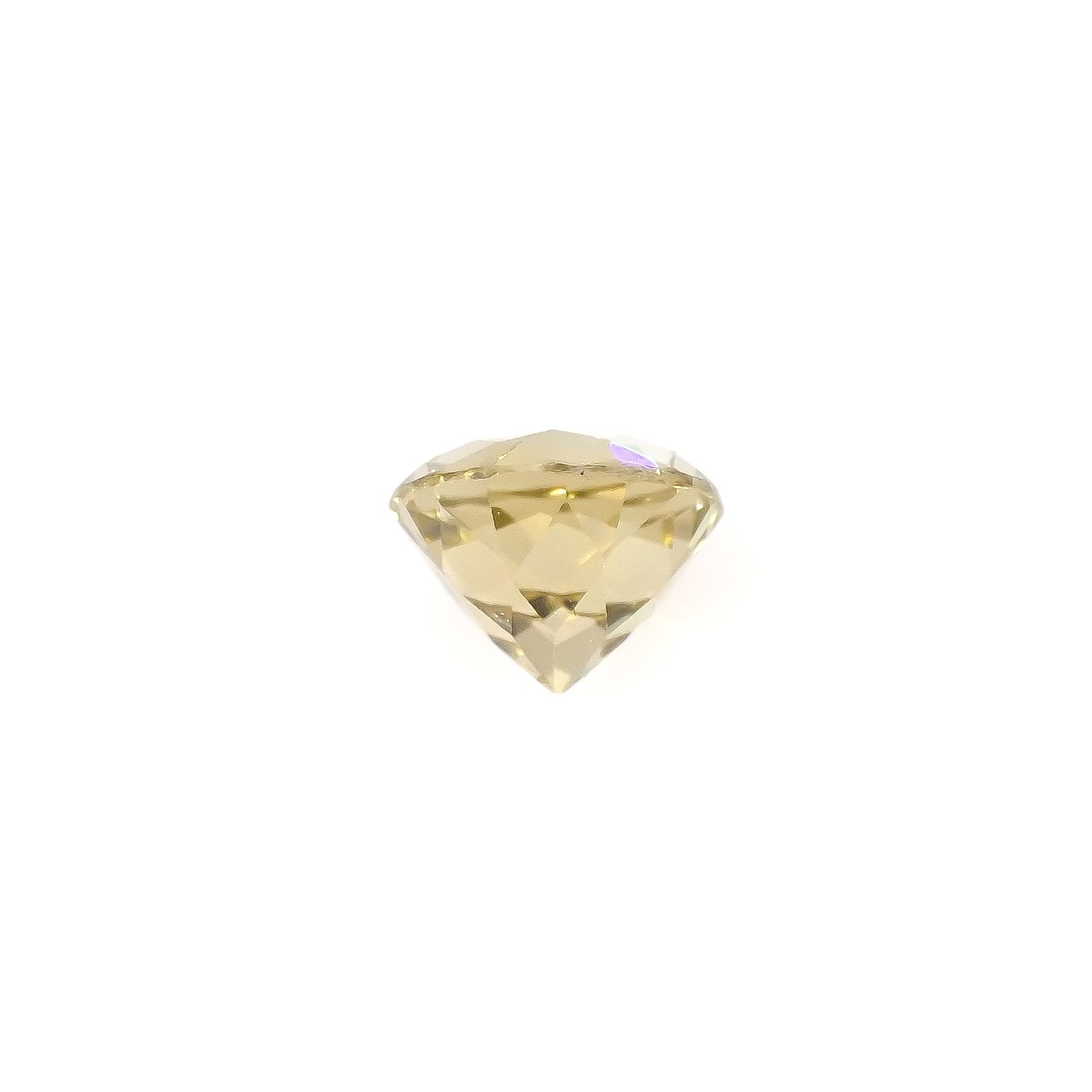 イエローゾイサイト タンザニア産 0.58ct[240427133]5x4.9mm前後