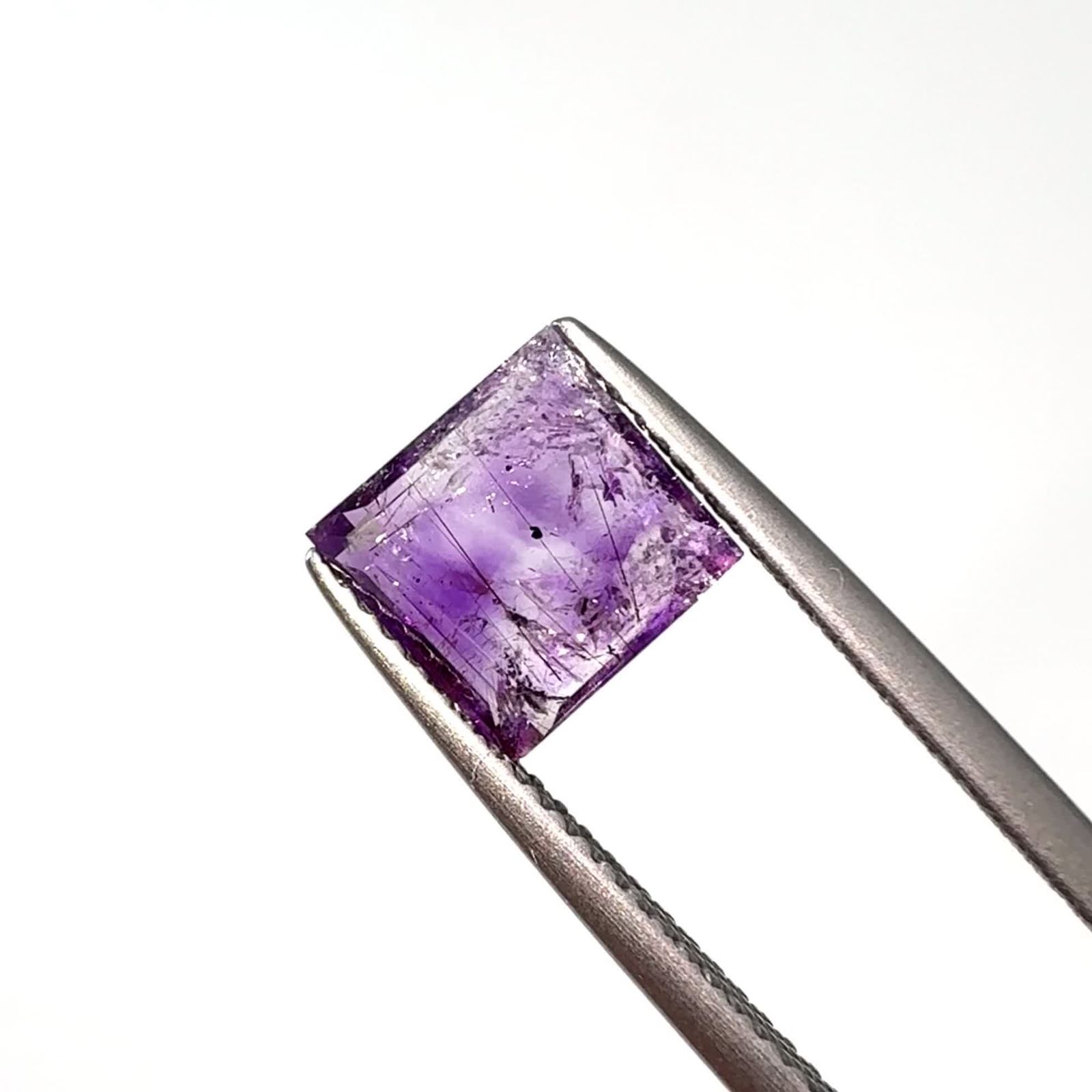 ◇リバーシブル◇アメジストエレスチャル ブラジル産 2.05ct / 7.7x7