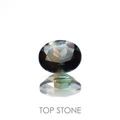 ゴールドシーンサファイア(宝石名シーン・サファイア)ケニア産 0.55ct 識別済[221018892]5.4x4.2mm前後