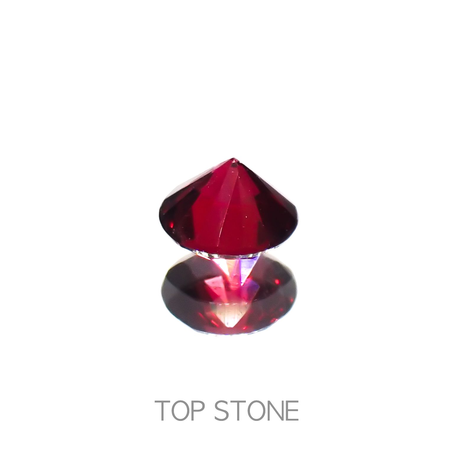 レッドスピネル ビルマ/マダガスカル産 0.21ct[230220548]3.6x3.5mm前後