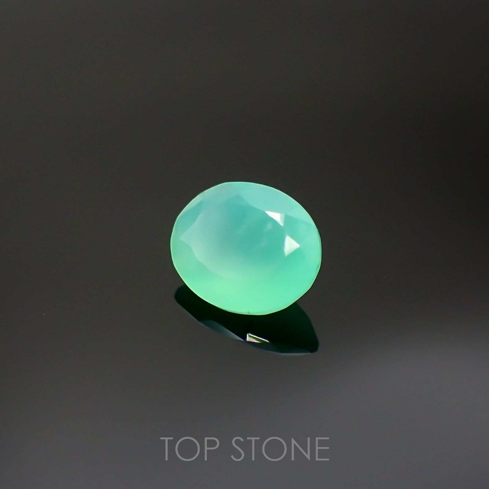 グリーンオパール 南アフリカ産 1.16ct[220717052]9x7.2mm前後