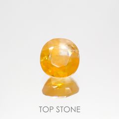 ジョハチドーライト(宝石名ジョハチドライト) ビルマ産 0.656ct ソ付(彩珠)[19111456]5.2×5.2mm前後