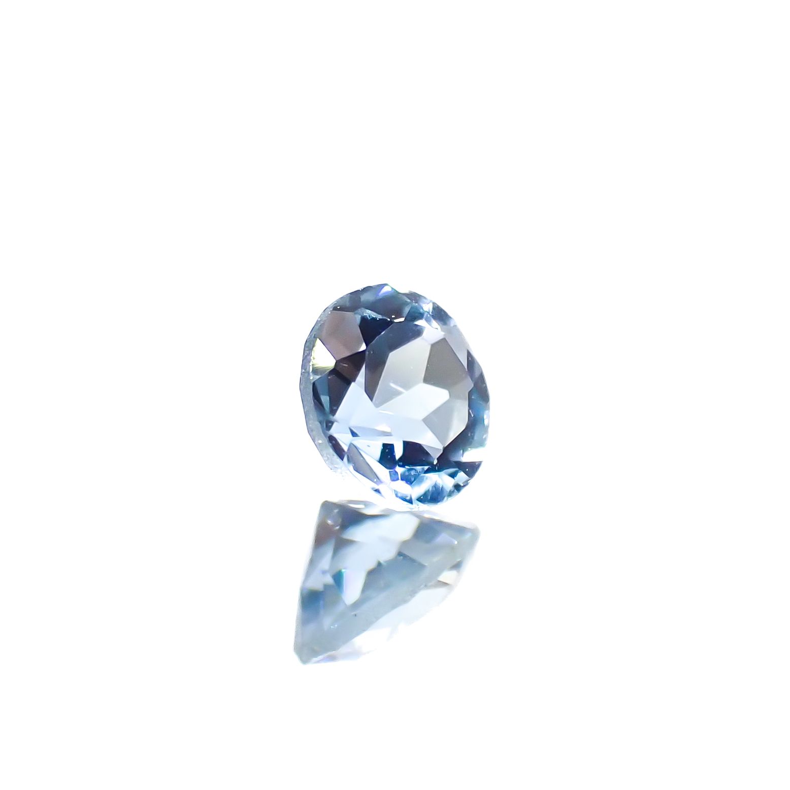 サンタマリアアクアマリン ブラジル産 0.14ct[240225985]3.4x3.4mm前後