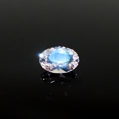 レインボームーンストーン ザンビア産 0.43ct[240828614]6.2x4.3mm前後