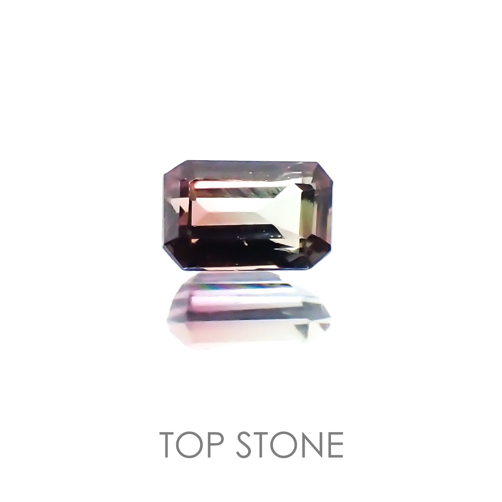 バイカラーサファイア(宝石名バイカラー・サファイア) タンザニア産 0.25ct 識別済[20128468]4×2.6mm前後