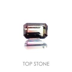バイカラーサファイア(宝石名バイカラー・サファイア) タンザニア産 0.25ct 識別済[20128468]4×2.6mm前後