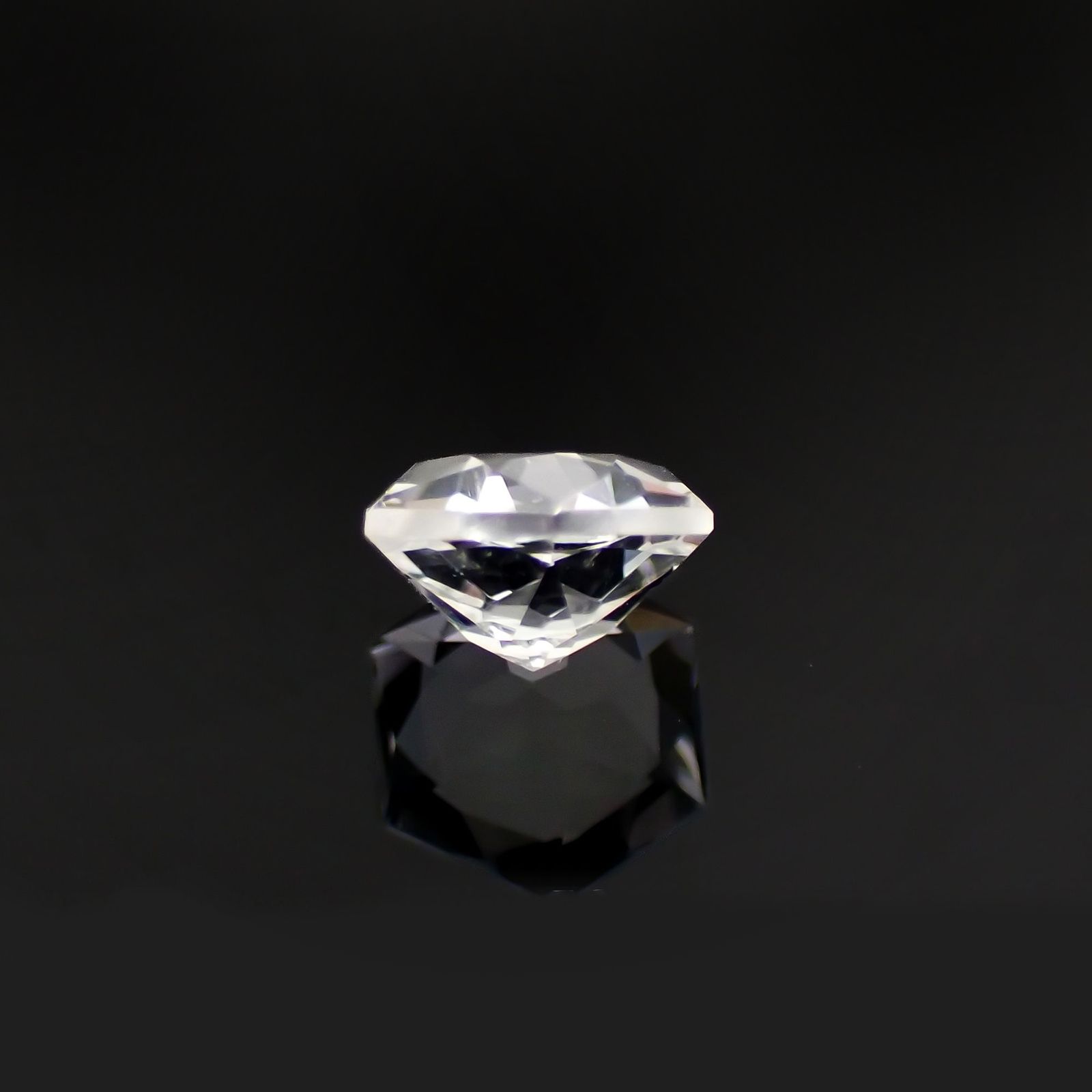 ◇ヘキサゴンカット◇ホワイトトパーズ ブラジル産 1.10ct[221018504]6x6mm前後