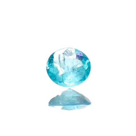 パライバトルマリン(宝石名トルマリン/別名パライバ・トルマリン)ブラジル・パライバ州バターリャ鉱山産 0.049ct 識別済[230622336]2.5x2.5mm前後