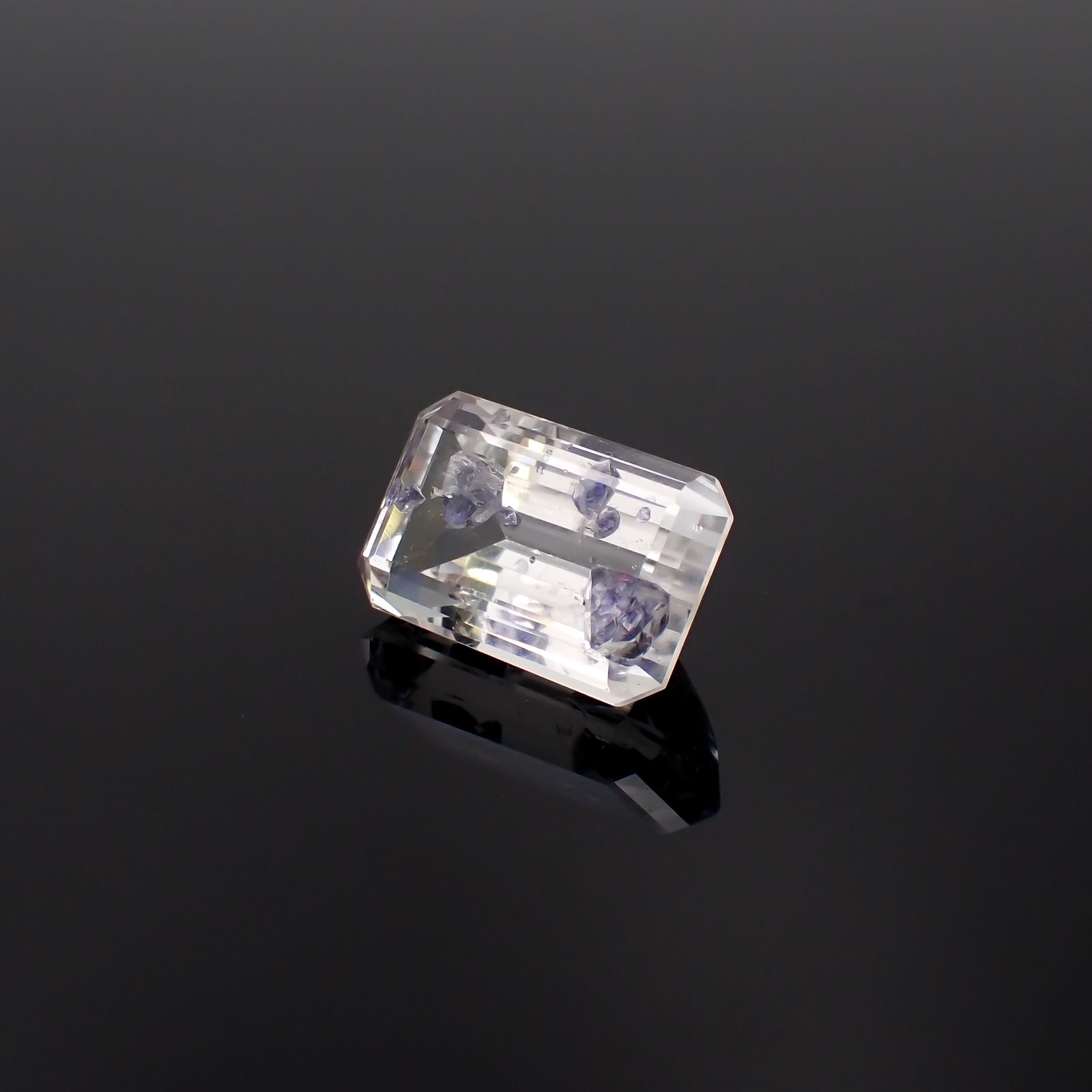 フローライトインクォーツ マダガスカル産 10.72ct[231024049]16.2x10.4mm前後