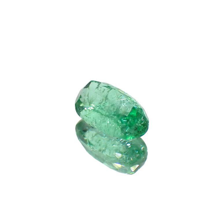 パライバトルマリン(宝石名トルマリン/別名パライバ・トルマリン)ブラジル産 0.675ct ソ付(宝貴協)[221018784]6.9x4mm前後