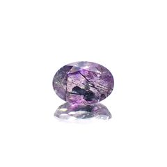 アメジストエレスチャル ナイジェリア産 4.86ct[230622438]13.5x9.6mm前後
