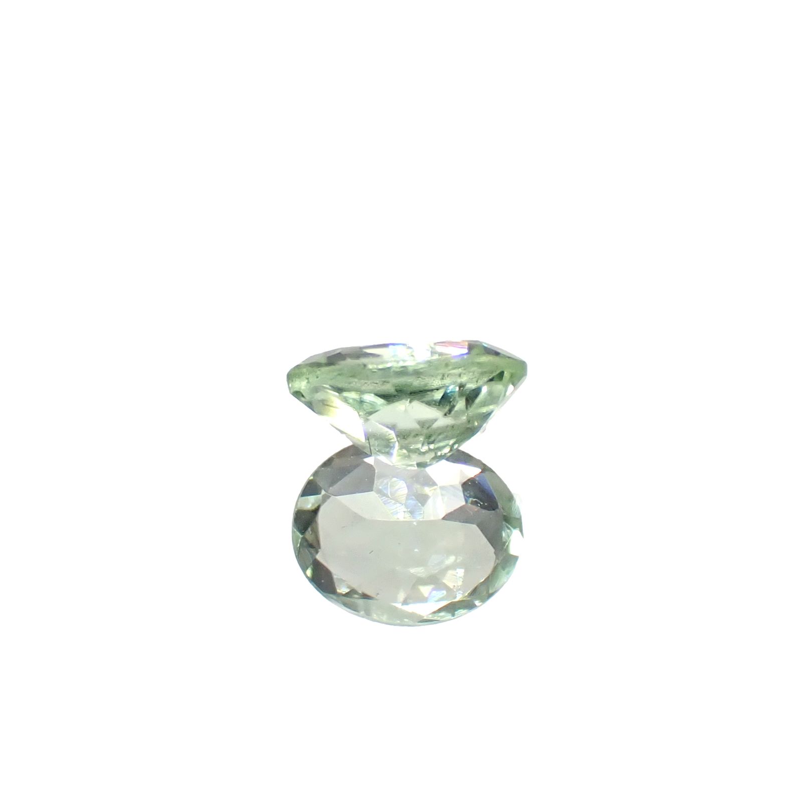 ミントペリドット パキスタン/ノルウェー産 0.40ct [250730640]5.2x4.2mm前後