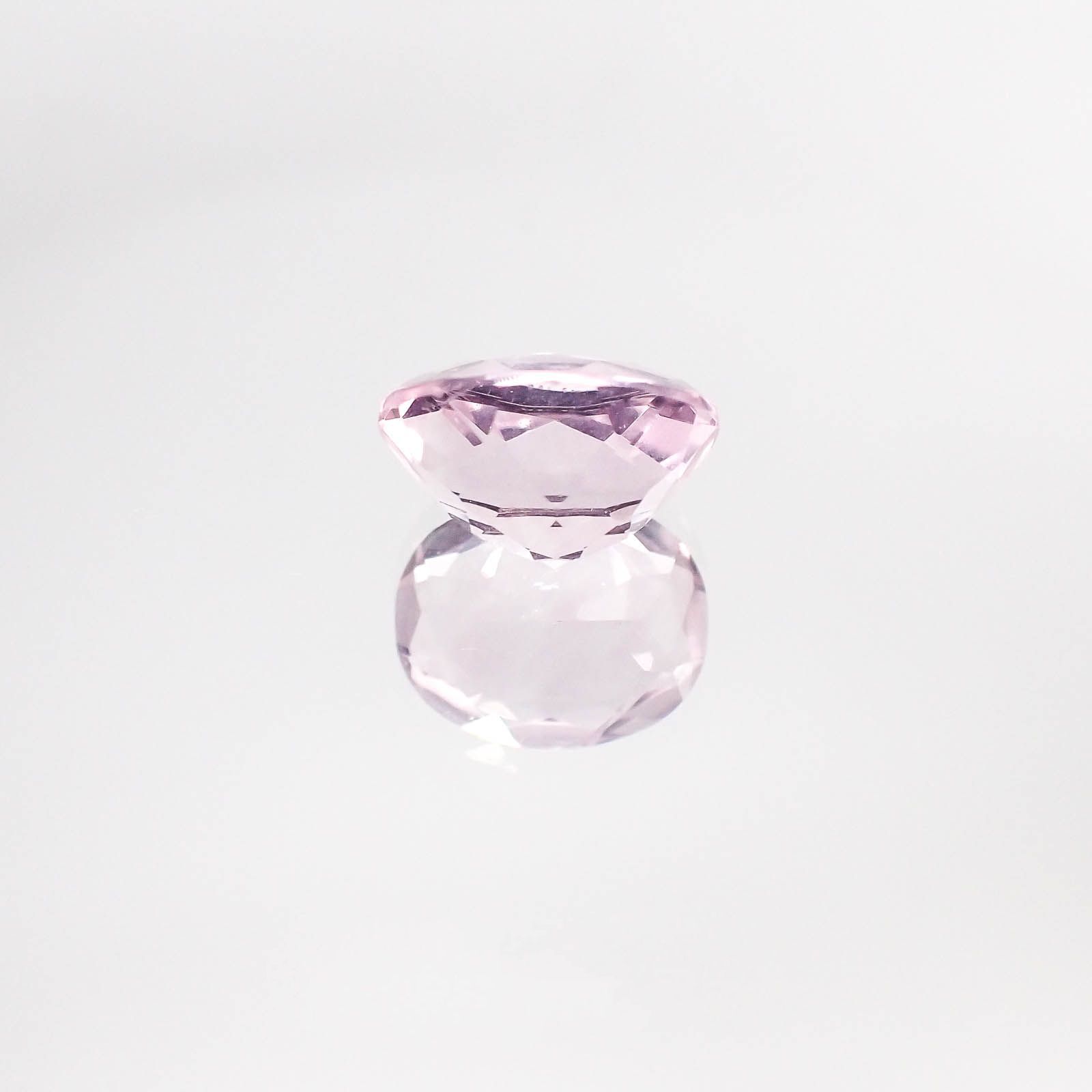 ピンクフローライト(宝石名ピンク・フルオライト)ブラジル産 3.13ct 識別済[230522251]10x8mm前後
