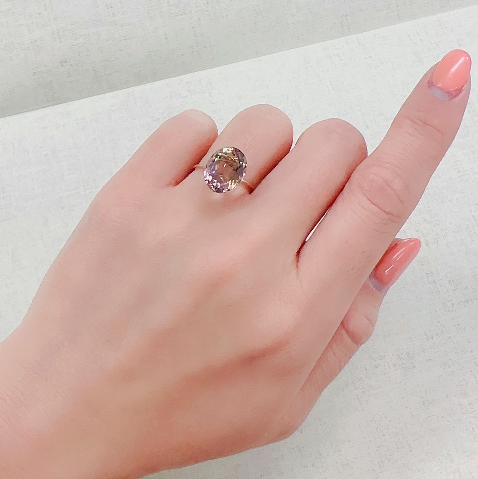 アメトリン ブラジル産 4.84ct[230321191]12.5x9.7mm前後