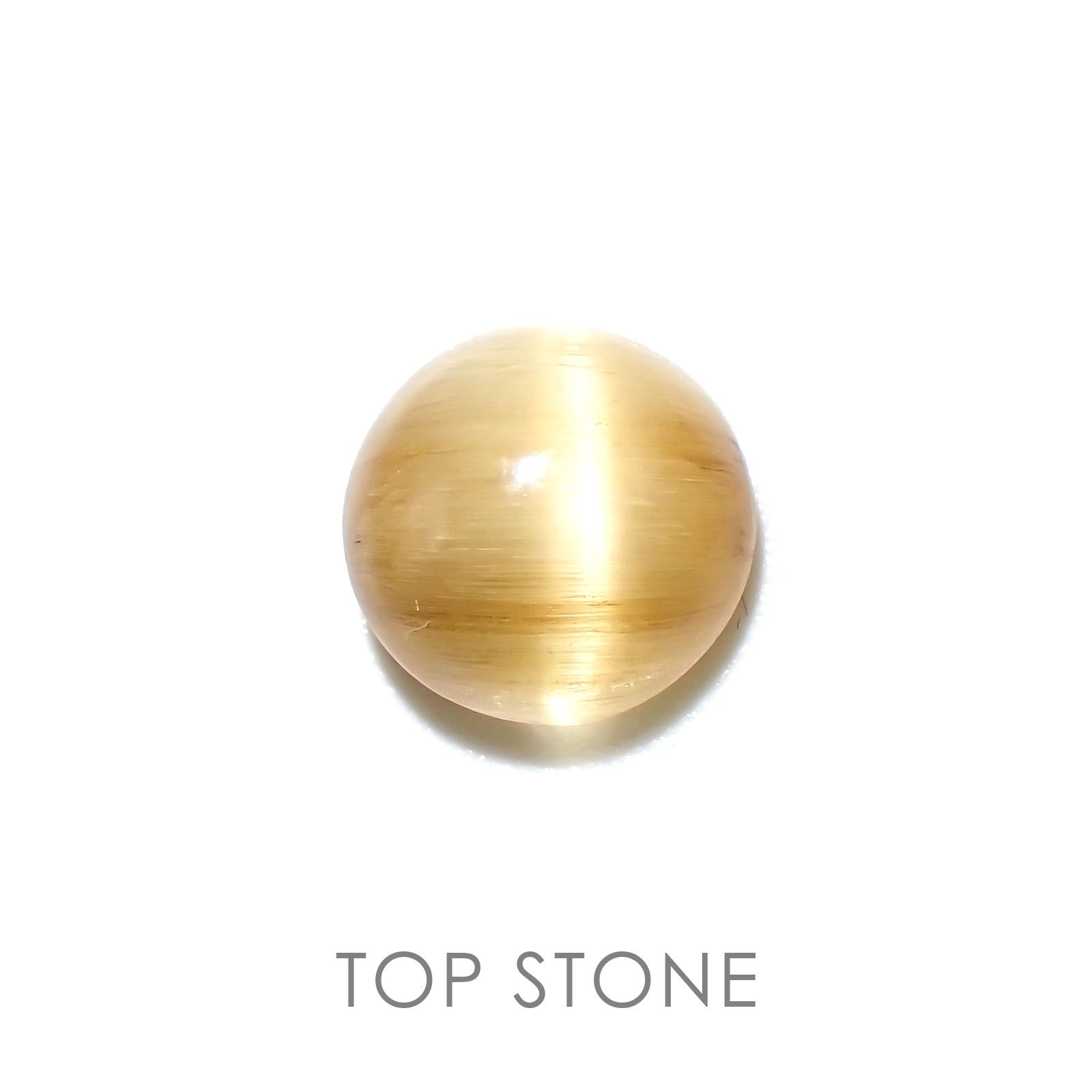 ベリルキャッツアイ ブラジル産 ルース 2.82ct[20117422]9×8.9mm前後