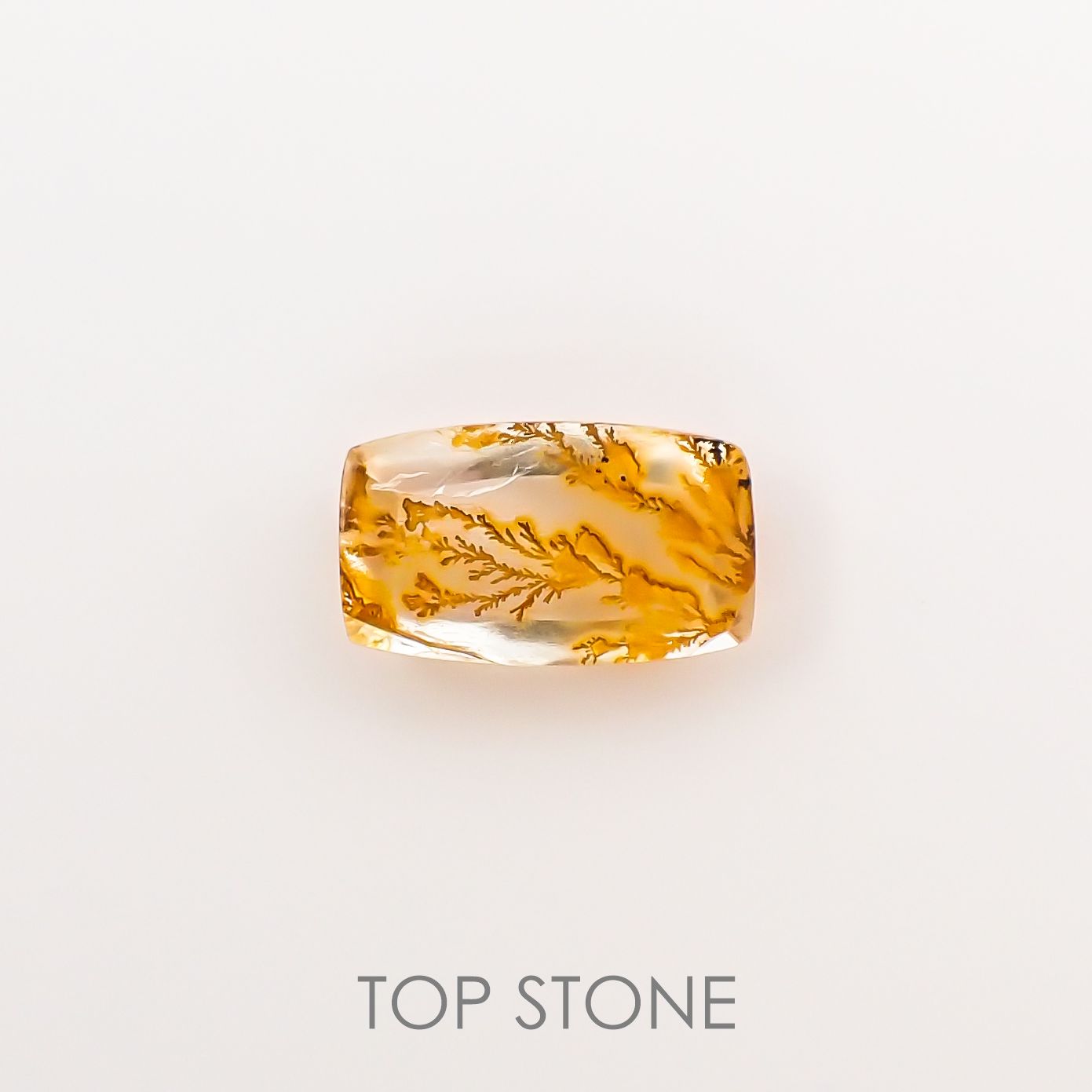 デンドリチッククォーツ ブラジル産 ルース 3.08ct[210510917]12.8×7.5mm前後