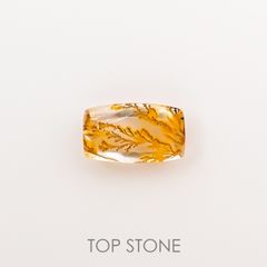デンドリチッククォーツ ブラジル産 ルース 3.08ct[210510917]12.8×7.5mm前後