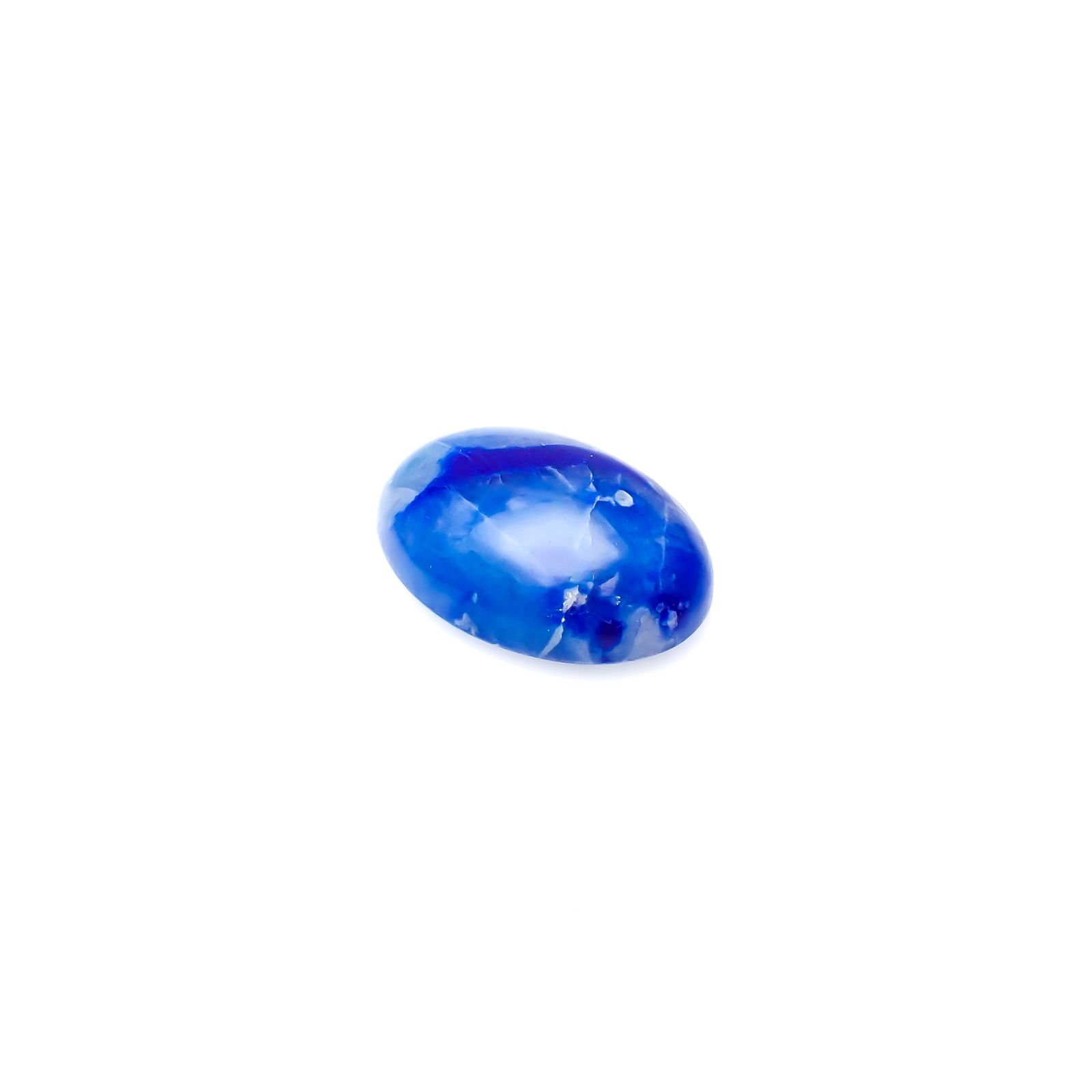 ラズライト青金石(ラズライトwithアフガナイト/ソーダライト) アフガニスタン産 19.37ct[240628459]21.6x15.6mm前後