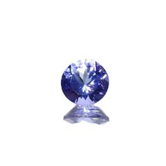 タンザナイト(宝石名タンザナイト)タンザニア産 0.45ct 識別済[230120203]4.9x4.9mm前後