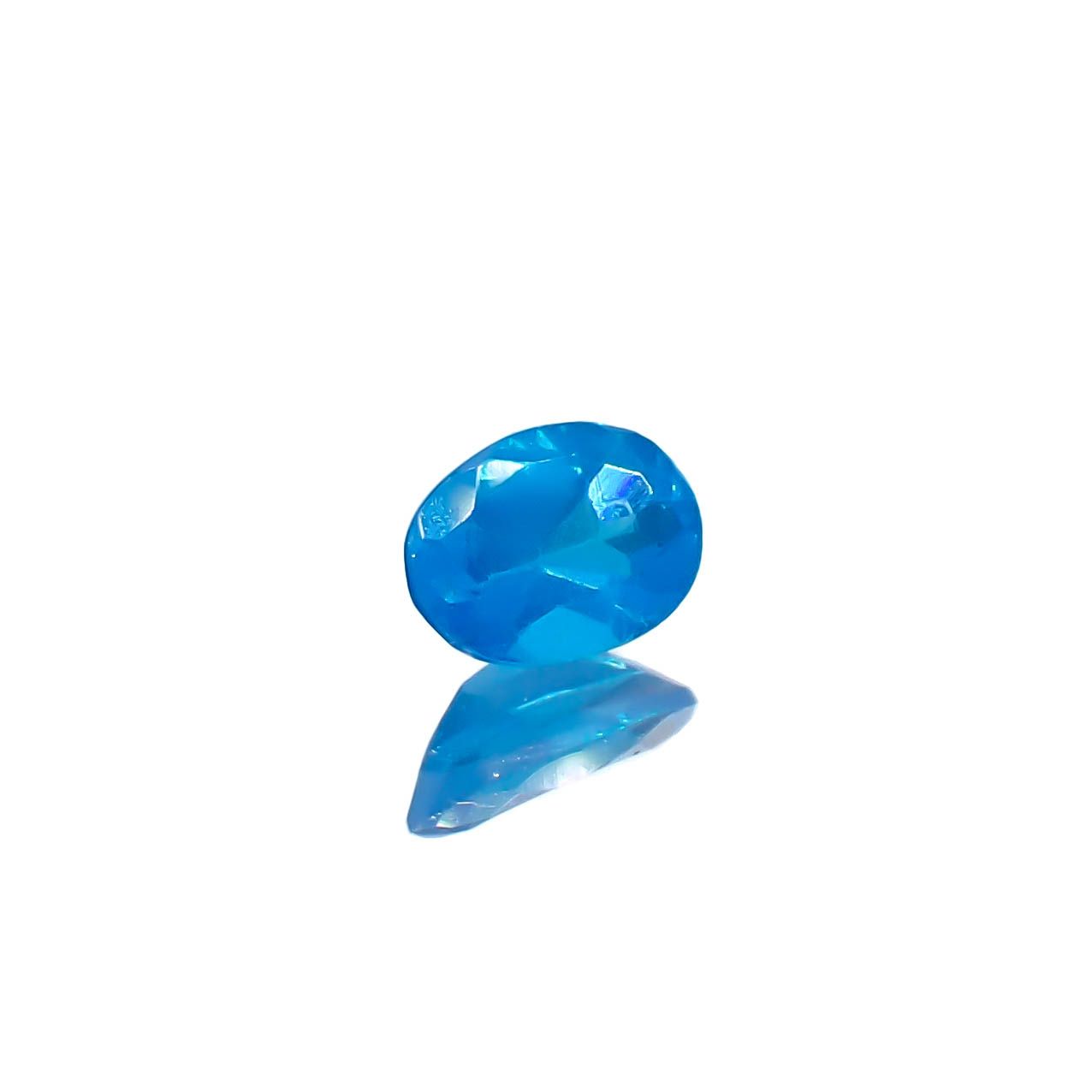ネオンブルーアパタイト マダガスカル産 0.14ct[240628101]4x2.8mm前後