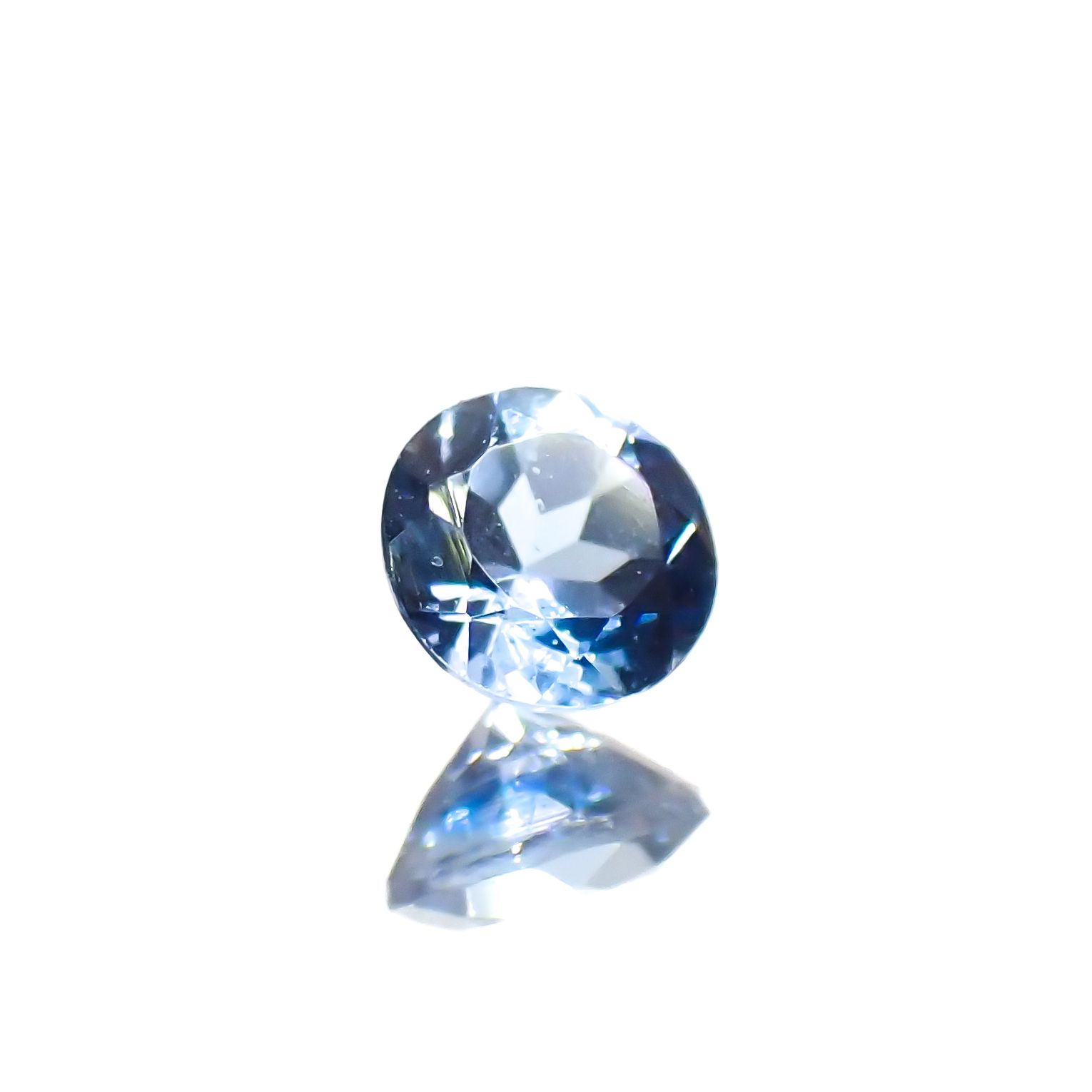 サンタマリアアクアマリン(宝石名アクアマリン)ブラジル産 0.16ct 識別済[230923515]3.5x3.5mm前後