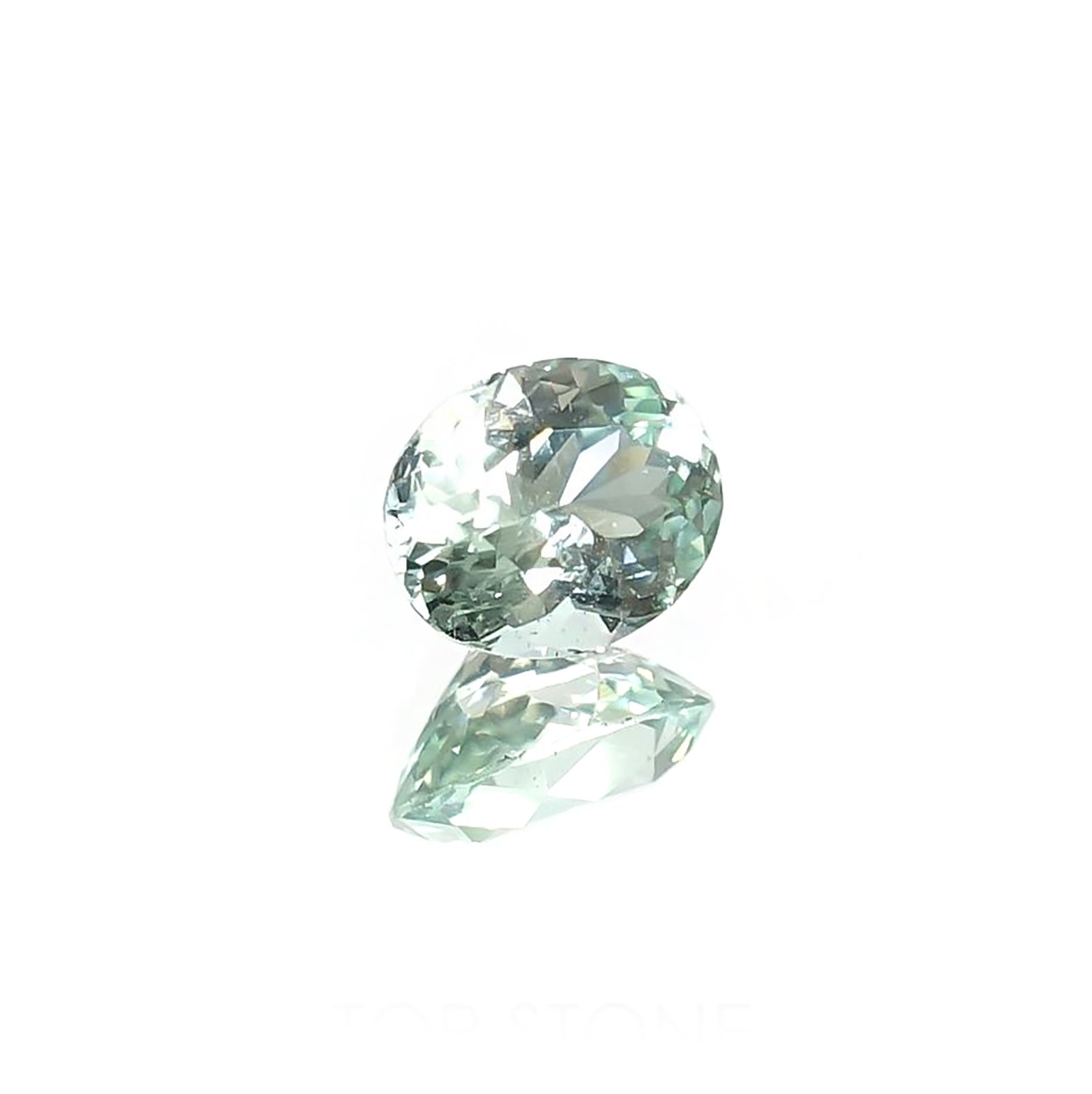 バナジウムコーネルピン(宝石名コーネルピン)タンザニア・タンガ州産 識別済 0.91ct / 6.6x5.2mm前後 [260815625]