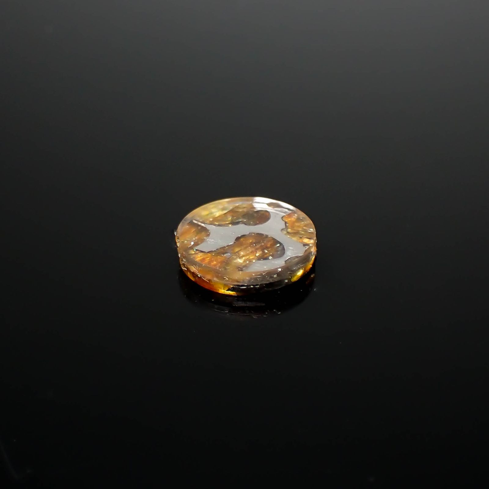 パラサイト隕石Sericho トリプレット 発見地:ケニア 4.03ct[240125717]12.1x12mm前後