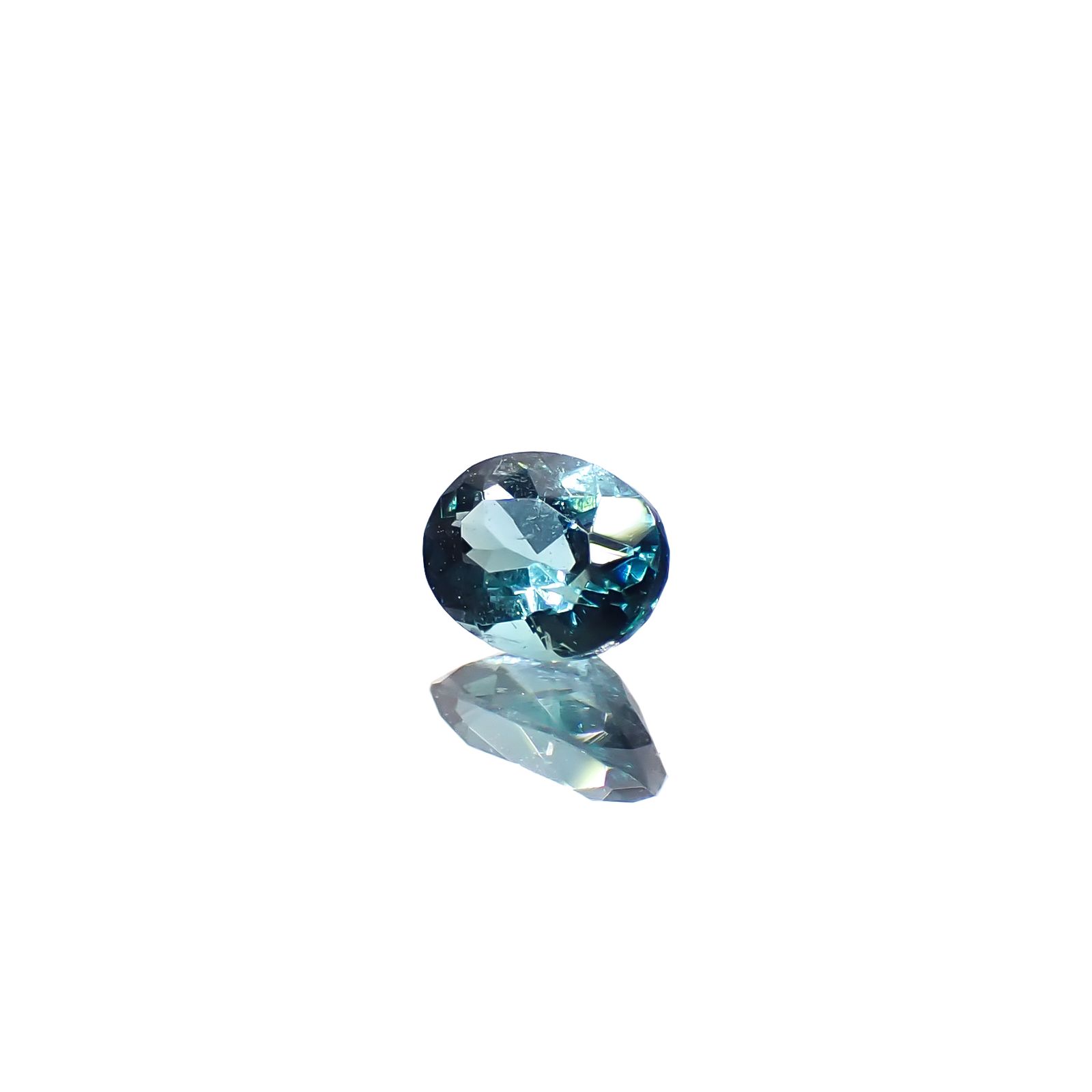 ブルーグリーントルマリン ブラジル産 0.17ct[240628034]3.9x3mm前後