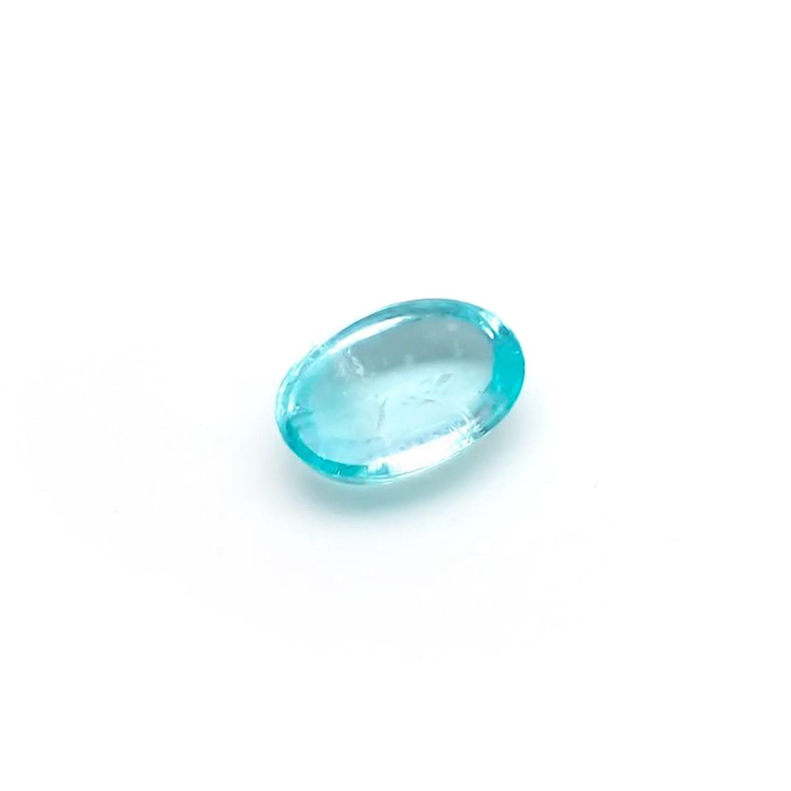 バイカラーパライバトルマリン ブラジル・キントス鉱山産 0.81ct / 7.2×5.2mm前後 [210812200]
