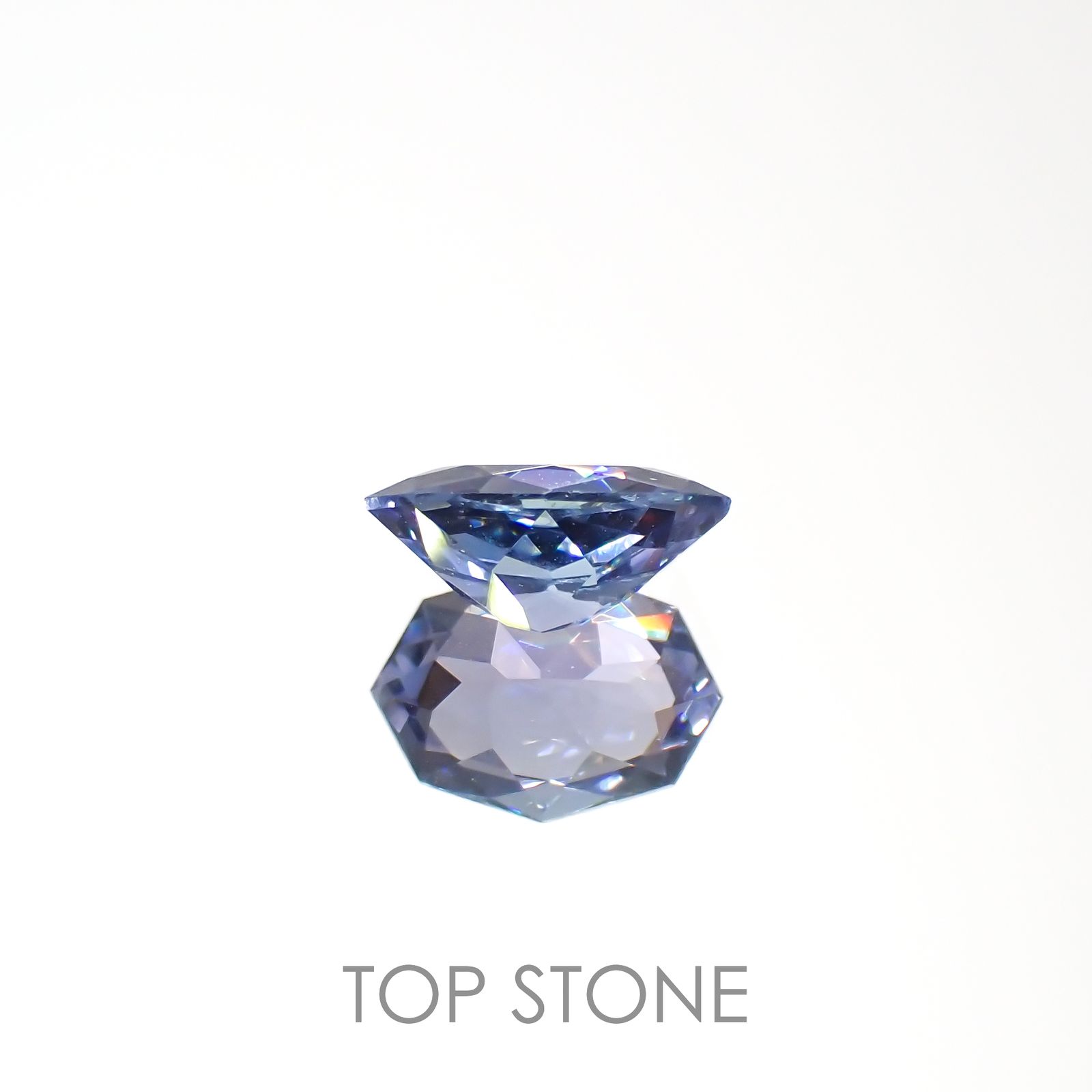 ◇カスタムカット◇タンザナイト(宝石名タンザナイト)タンザニア産 0.67ct 識別済[221118962]7x5.2mm前後