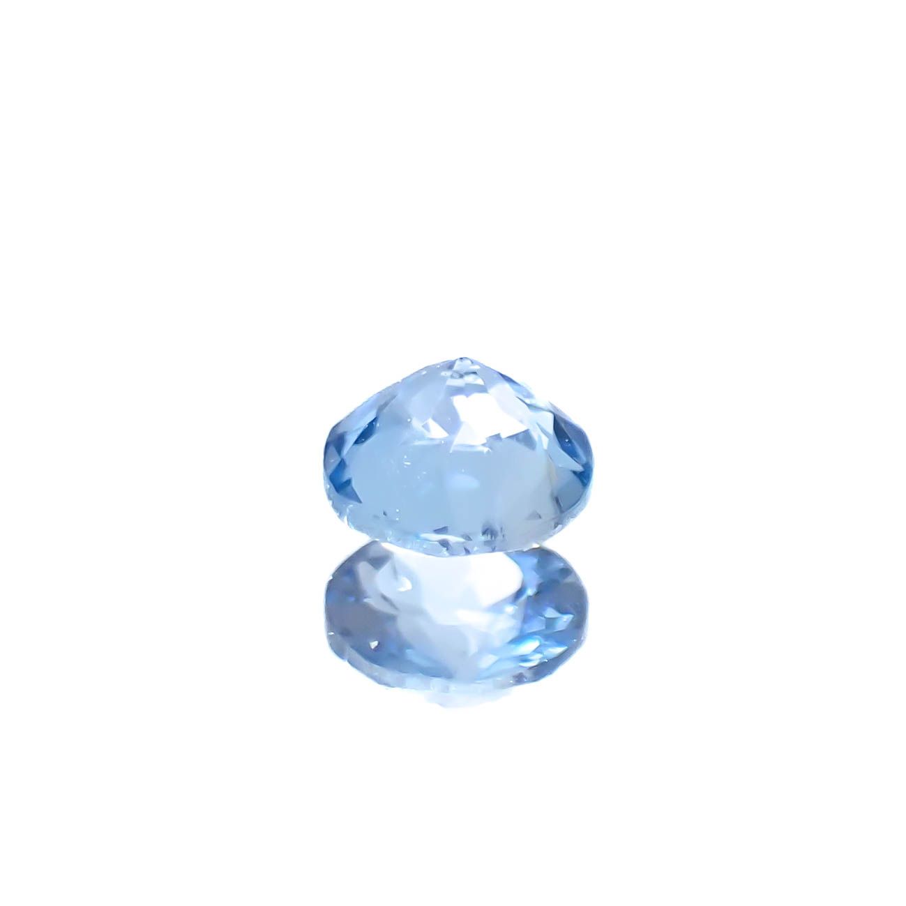 アクアマリン サンタマリアカラー ナイジェリア産 0.22ct [250329944]4x4mm前後