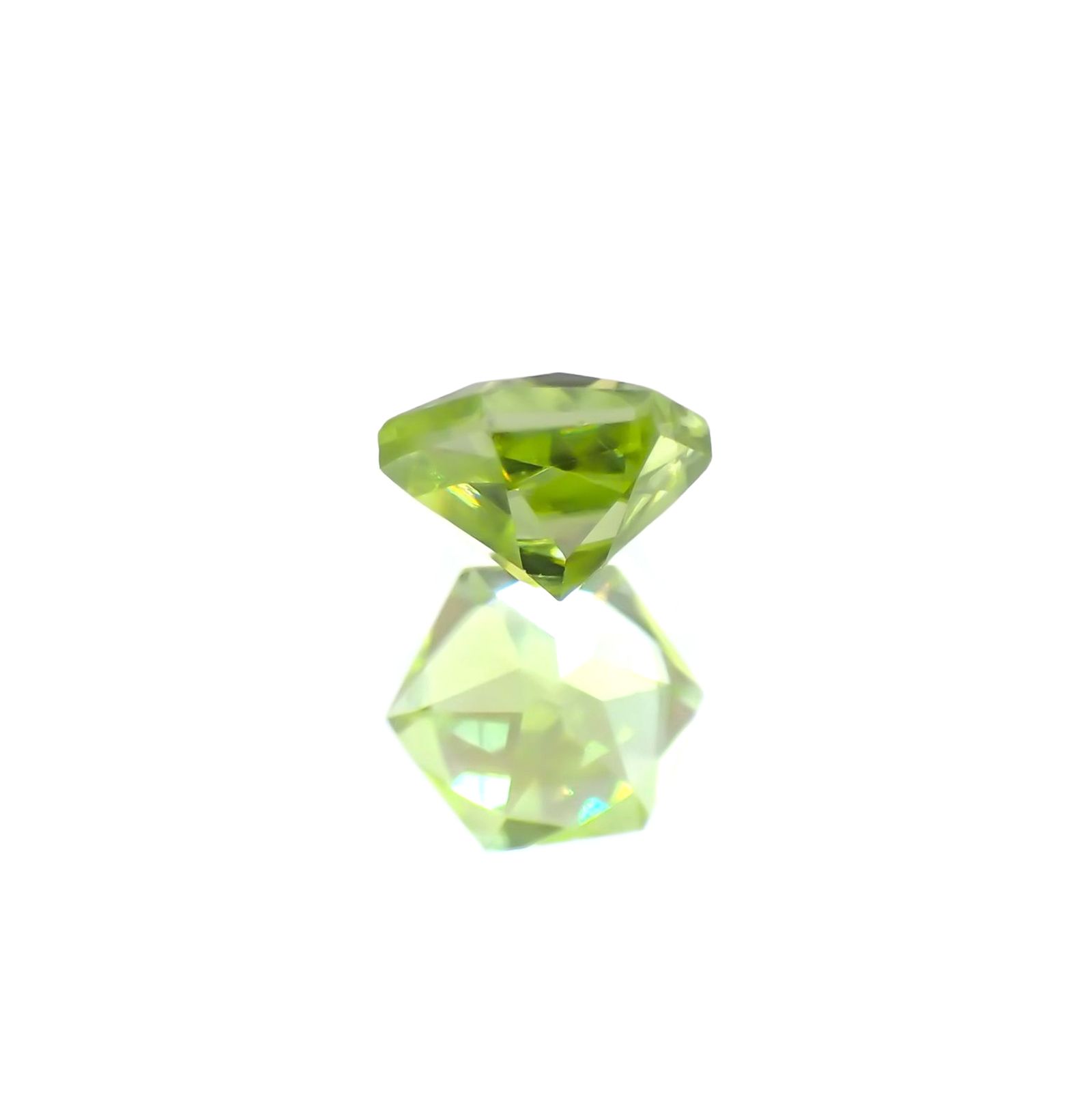 ◇ヘキサゴンカット◇スフェーン(宝石名スフェーン)マダガスカル産 識別済 0.39ct / 4x4mm前後 [231224439]