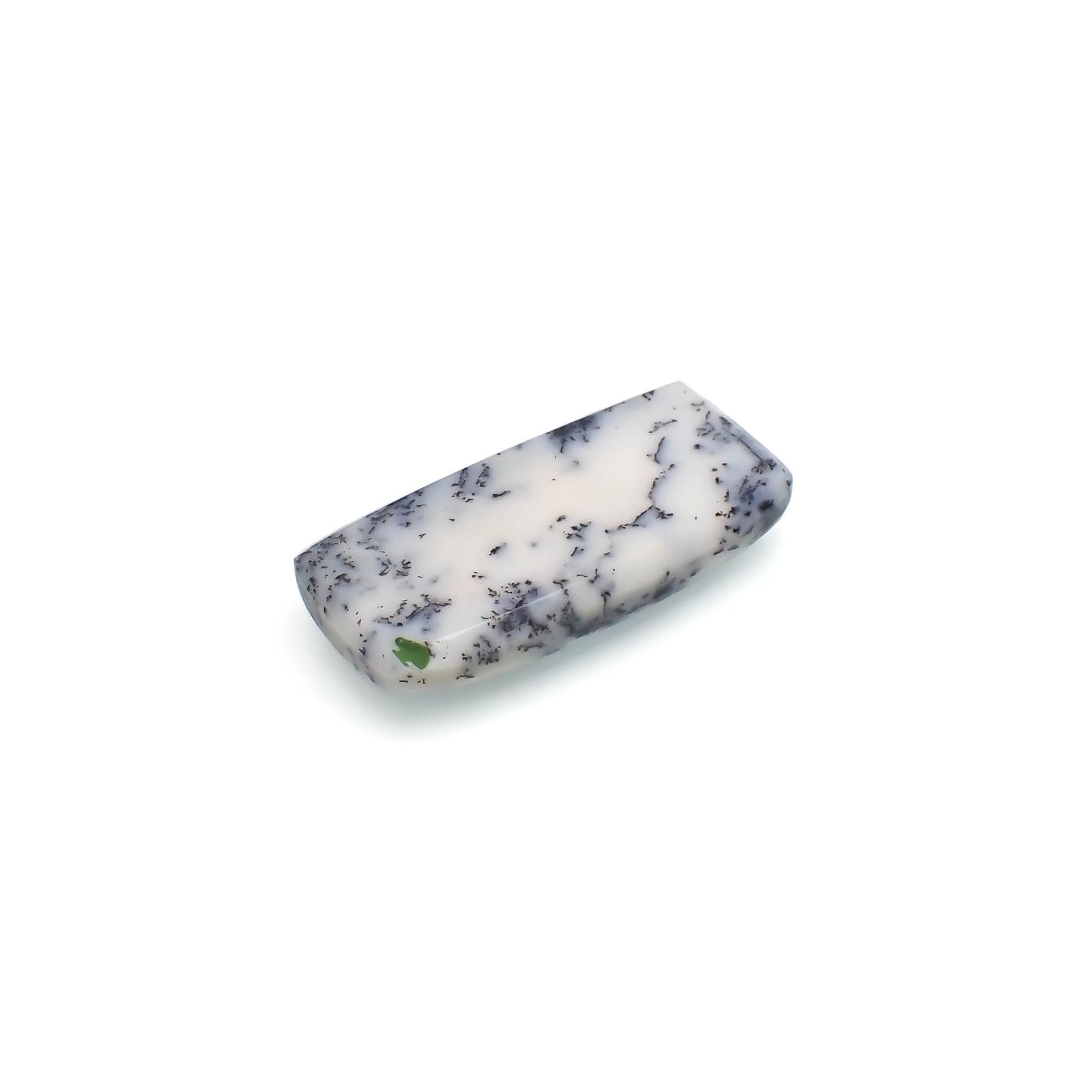 デンドリチックオパール ブラジル産 33.58ct[230722773]34.9x17.1mm前後