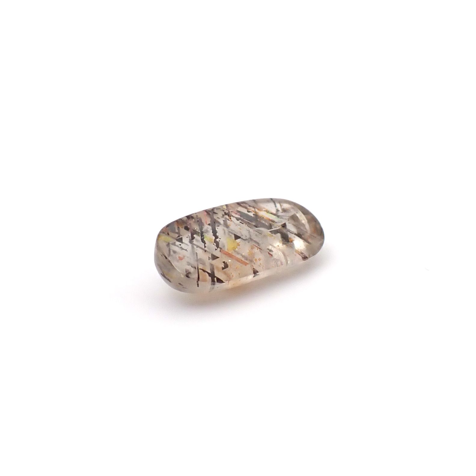 レインボーラティスサンストーン オーストラリア産 2.37ct / 12.7x6.1mm前後 [260632527]