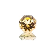 ◇オクタゴンカット◇イエロートルマリン SA(宝石名トルマリン)ブラジル/アフリカ産 0.29ct 識別済[231124215]4x4mm前後