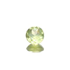 パロットクリソベリル(宝石名クリソベリル)インド産 0.33ct 識別済[240627984]4.1x4.1mm前後