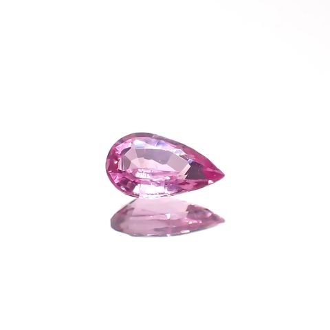 ネオンピンクサファイア スリランカ産 0.19ct[240226304]4.9x2.8mm前後
