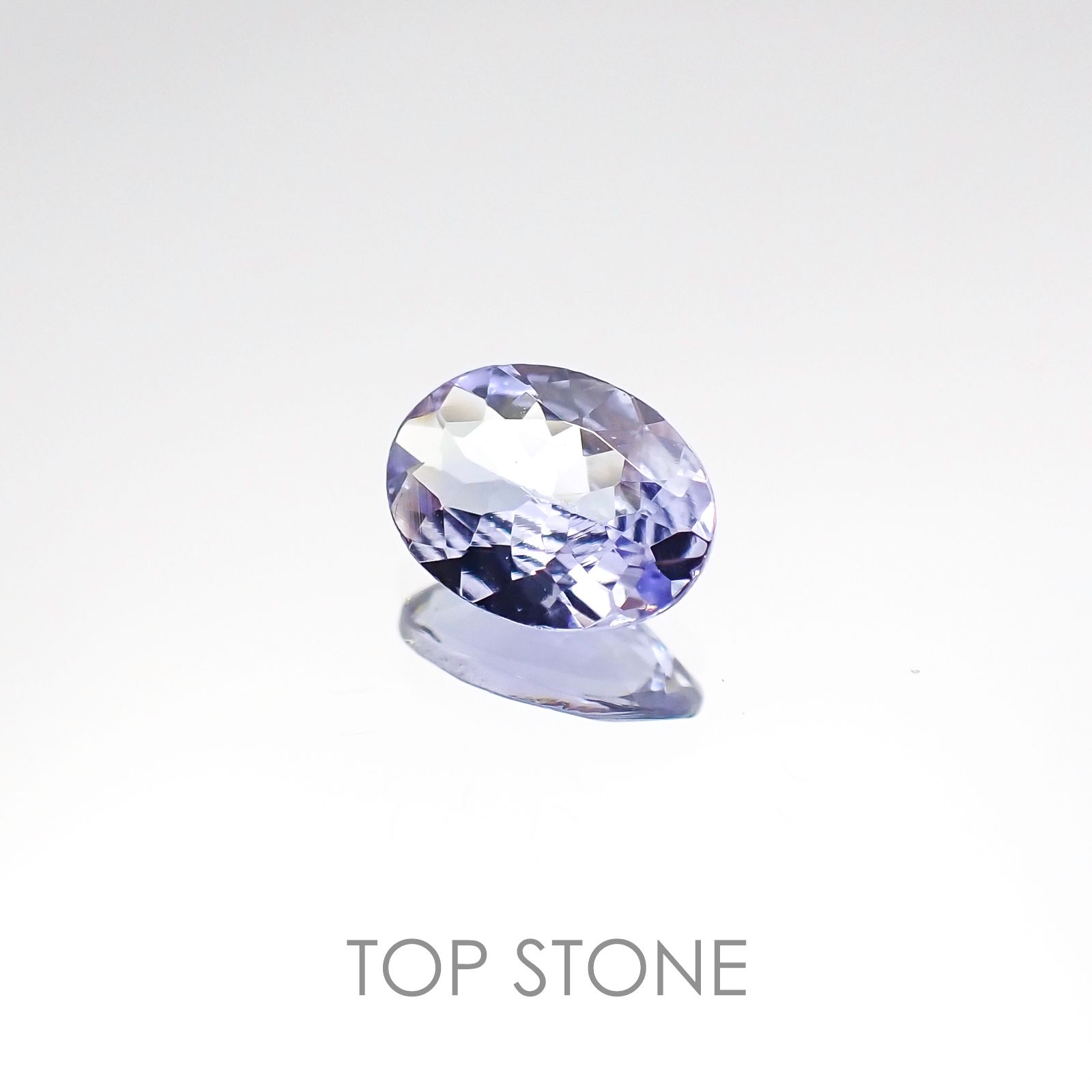 タンザナイト(ゾイサイト) タンザニア産 ルース 0.65ct[20106548]6.9×5.1mm前後