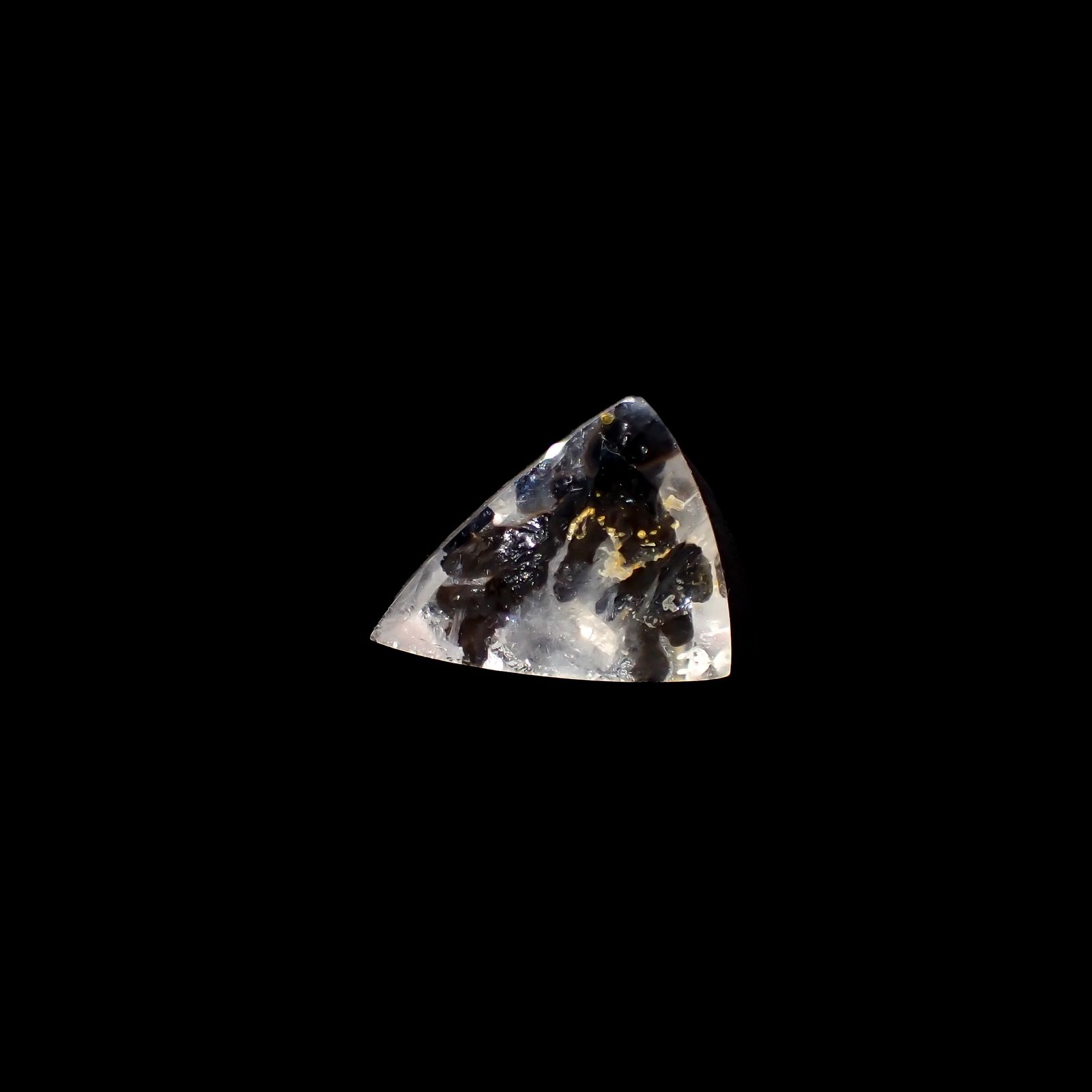 デンドリチッククォーツ ブラジル産 6.22ct[231023711]15.3x12.5mm前後