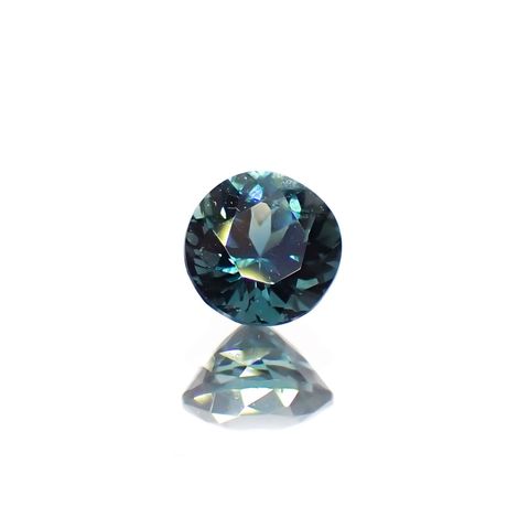 ブルートルマリン(宝石名トルマリン)アフガニスタン産 0.52ct 識別済[250515845]4.8x4.7mm前後
