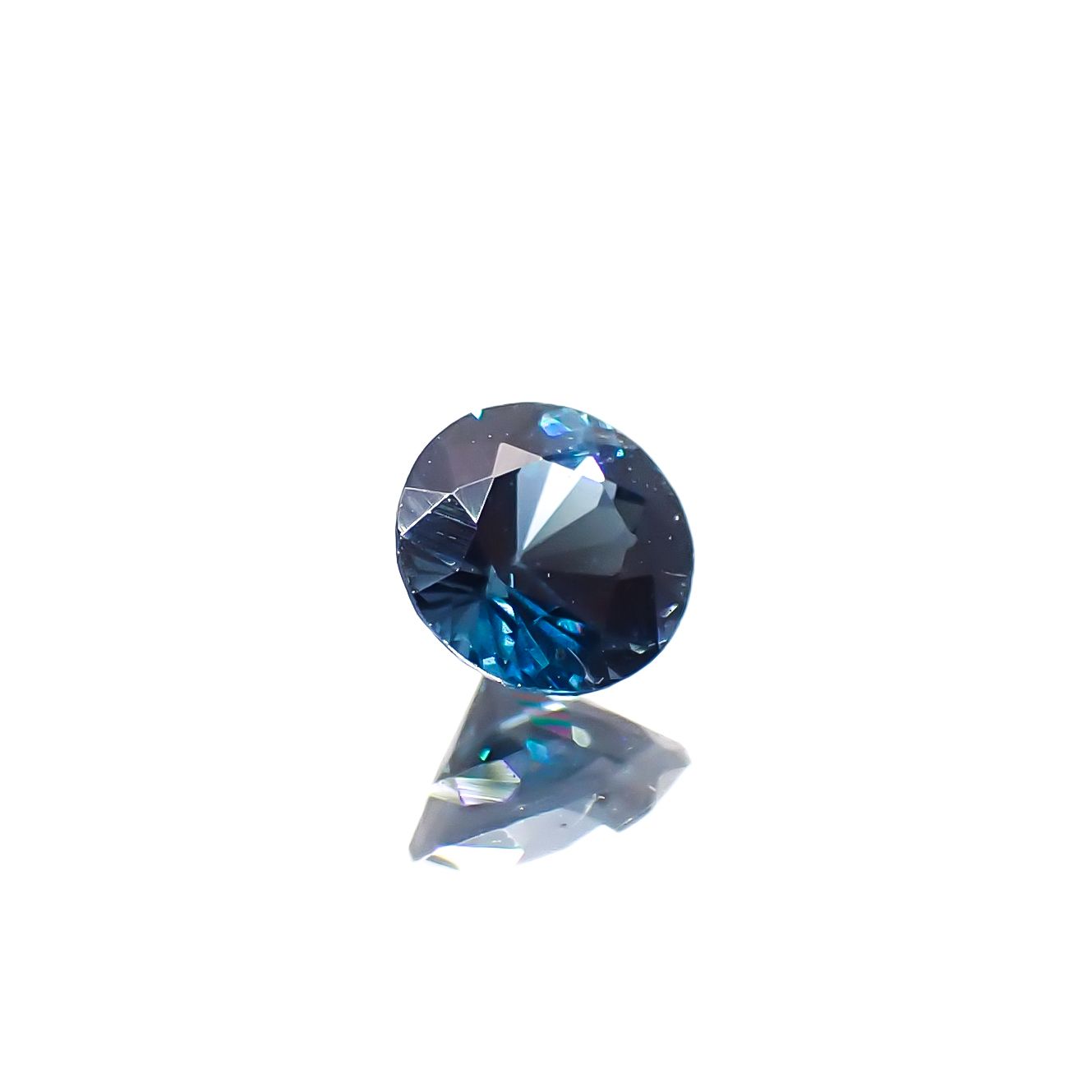 コバルトブルースピネル(宝石名ブルー・スピネル)タンザニア産 0.213ct ソ付(日独)[240928999]3.62x3.67mm前後