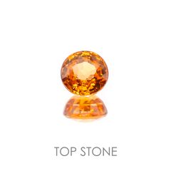 マンダリンガーネット ケニア産 ルース 0.61ct[20118102]4.7×4.7mm前後