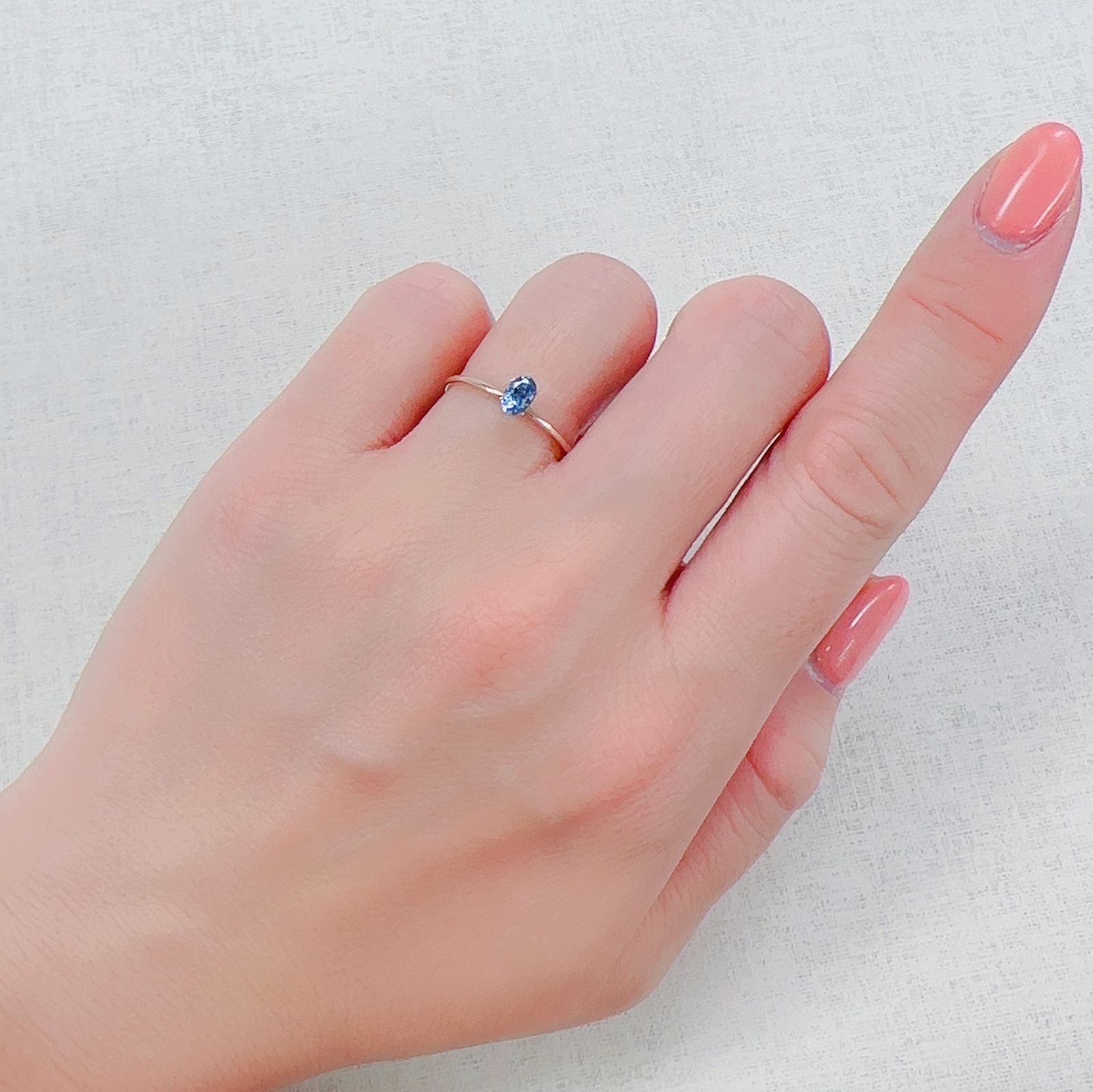 サンタマリアアクアマリン ブラジル産 0.28ct[230320967]5.1x3.2mm前後