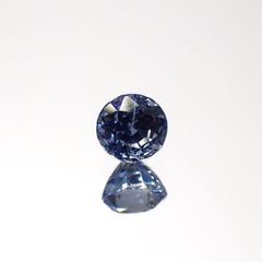 アイスブルーサファイア(宝石名サファイア)スリランカ/マダガスカル産 0.40ct 識別済[220515975]3.9x3.8mm前後