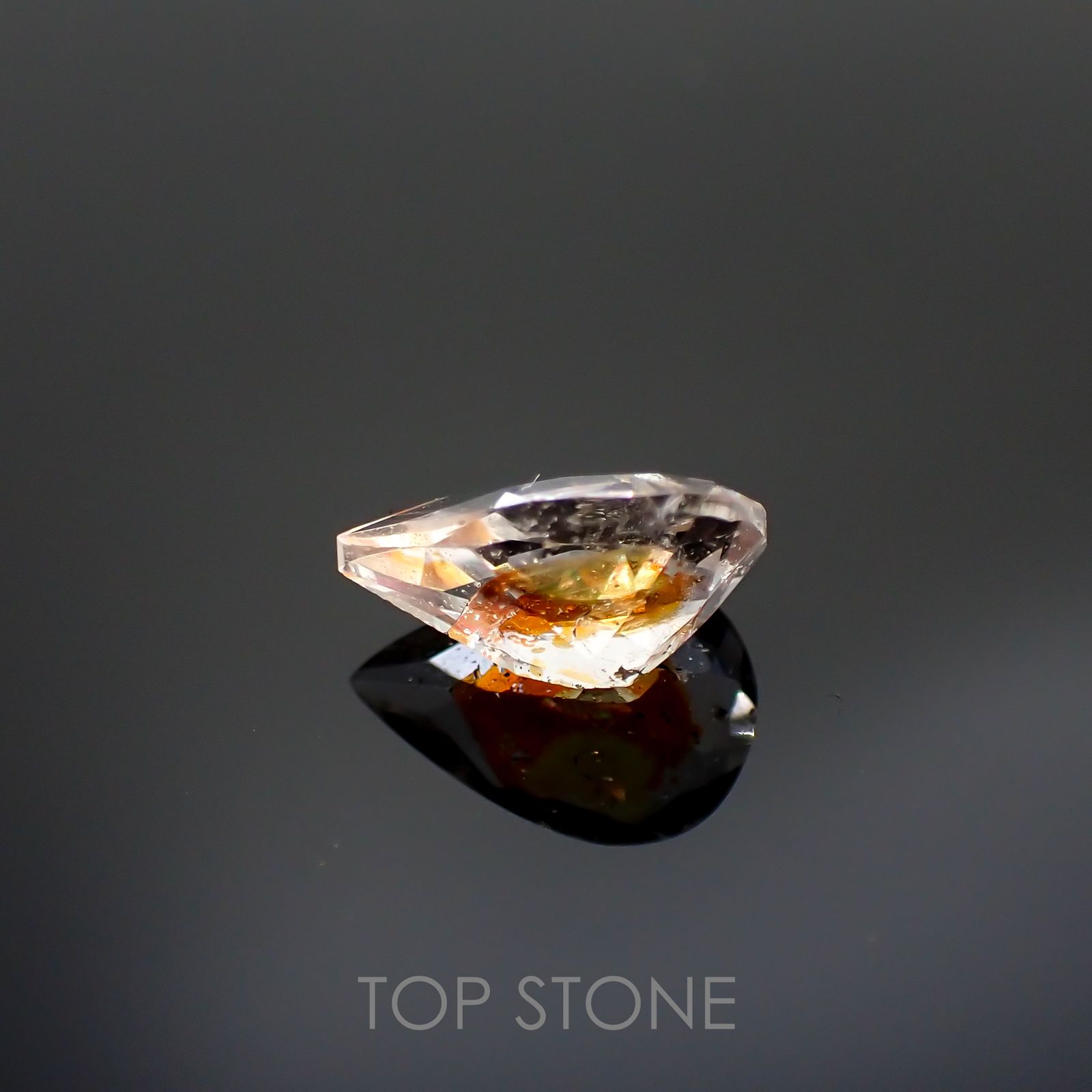 オーロラクォーツ ブラジル・ミナスジェライス産 1.89ct[220114367]10.8x7.2mm前後